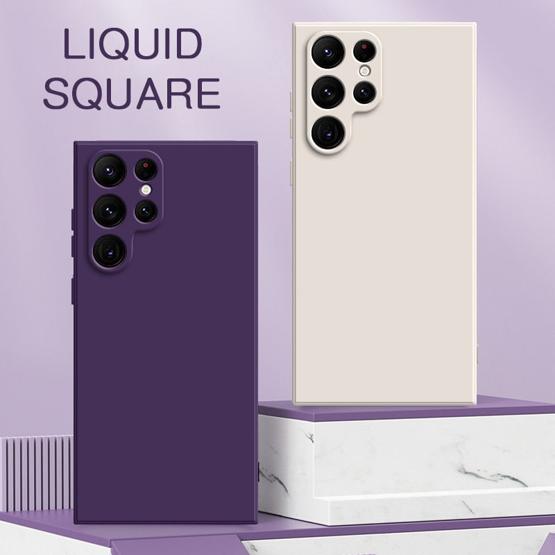 Square Liquid Silicone Case