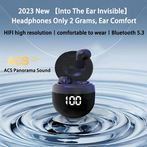 Waterproof In-Ear Hi-fi Stereo Wireless Earbuds